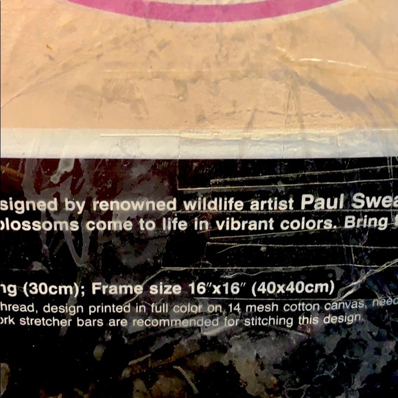 Butterflies Needlepoint Kit #2360 - Picture 4 of 7